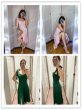 Patcute  Elegant Long Slip Women's Summer Midi Dress Sleeveless Backless Corset Korean Dresses Ladies Female Vestidos