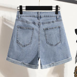 Patcute  Plus Size L-5XL Y2K Denim Shorts For Women High Waist Fashion  Summer Street Hot Sexy Jean Pant Female Free Shipping Clothes