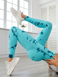 Patcute Printed High Waist Active Leggings