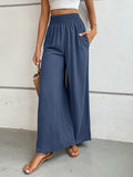 Patcute Wide Leg Pants with Pockets