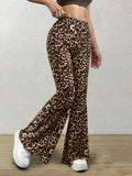 Patcute Leopard Flare Pants