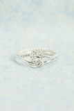 Patcute 925 Sterling Silver Knotted Ring