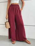 Patcute Wide Leg Pants with Pockets