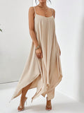 Patcute  Scoop Neck Midi Cami Dress