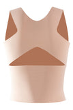 Patcute Basic Bae Scoop Neck Shapewear Tank with Removable Paddings