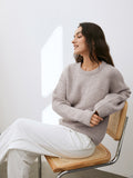 Patcute Lightweight Cloud Weather Pullover Sweater