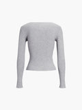 Patcute Basic Piping Long Sleeve Top