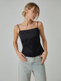 Patcute Knotted Backless Tank Top