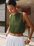 Patcute Cotton Blends Crop Top