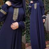 Patcute NEW Dubai kaftan Dress Muslim Party Abaya Women Arabic Lace Cardigain Patchwork turkey Islam Prayer caftan marocain dresses