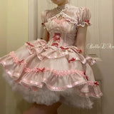 lolíta fashion dress to impress Lolita Dress Lolita Sweet Ballet Spring/Summer Super Sweet Dress Super Fairy Suspender Dress Princess Lo