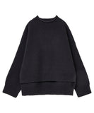 skater boy outfits Japanese Wool Sweater Women's Autumn and Winter Split Cape-Shaped Profile Loose Sweater Niche