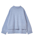 skater boy outfits Japanese Wool Sweater Women's Autumn and Winter Split Cape-Shaped Profile Loose Sweater Niche