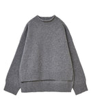 skater boy outfits Japanese Wool Sweater Women's Autumn and Winter Split Cape-Shaped Profile Loose Sweater Niche