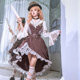 steampunk To Margaret British Punk Style CLA Spring Couple Lolita 