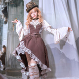 steampunk To Margaret British Punk Style CLA Spring Couple Lolita 