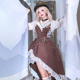 steampunk To Margaret British Punk Style CLA Spring Couple Lolita 