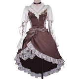 steampunk To Margaret British Punk Style CLA Spring Couple Lolita 