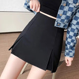 Patcute Black Fashion Ladies Elegant A-line Skirt Summer Slim High Waist Straight Mini Dress 2024 New Young Style Women's Clothing