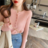 Patcute Spring New Women's Base All-match Knit Sweater