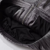 Patcute  Autumn/Winter New Product Women's New Fashion Casual Versatile Zipper Decoration Pilot Jacket Coat