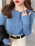 Patcute Spring New Women's Base All-match Knit Sweater