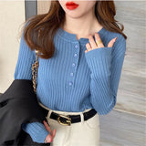 Patcute Spring New Women's Base All-match Knit Sweater