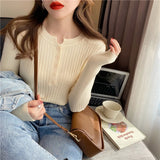 Patcute Spring New Women's Base All-match Knit Sweater