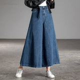 Patcute  Wide Leg Jeans Women New Korean Dongdaemun 2024  High Waist Baggy Mom Jeans Streetwear Pant Pants Y2k Clothes 2000s Womens Width