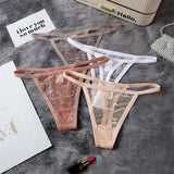 Patcute Women Sexy Lace Knickers Thong Brief G-string Panties Lingerie Underwear for Women Girls  Sexy Panties