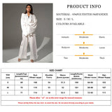 Patcute   Loose Ladies Sleepwear Suit Sexy V-Neck Nightwear Lace Up Pajama Long Sleeve Nightgown Pants Winter Femme Nightie Set