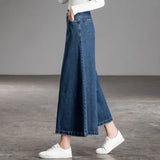 Patcute  Wide Leg Jeans Women New Korean Dongdaemun 2024  High Waist Baggy Mom Jeans Streetwear Pant Pants Y2k Clothes 2000s Womens Width