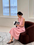 Patcute V-Neck Dress For Women'S Summer 2024, New Elegant And Sophisticated French Style Exquisite Casual Long Dress