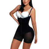 Patcute  Backless Shapewear Bodysuit for Women  Open Bust Body Shaper for a Sexy Look igh Waist Tummy Control Underwear for Recovery