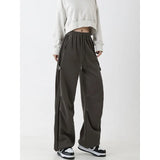 Patcute   Y2k Striped Swestpants Woman Sports Baggy Korean Fashion Pants Streetwear Cargo Harajuku Spring Trousers Vintage Aesthetic