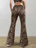 Patcute Leopard Flare Pants