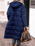 Patcute Plus Size Zip Up Sherpa Hooded Coat