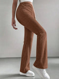 Patcute High Waist Bootcut Pants