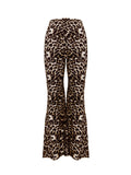 Patcute Leopard Flare Pants