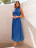 Patcute Single Shoulder Midi Dress